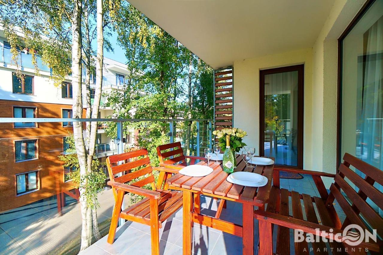 Apartamenty Balticon Polanki - Sauna, Fitness Inclusive - Basen Latem, Pool Im Sommer Kolberg Exterior foto