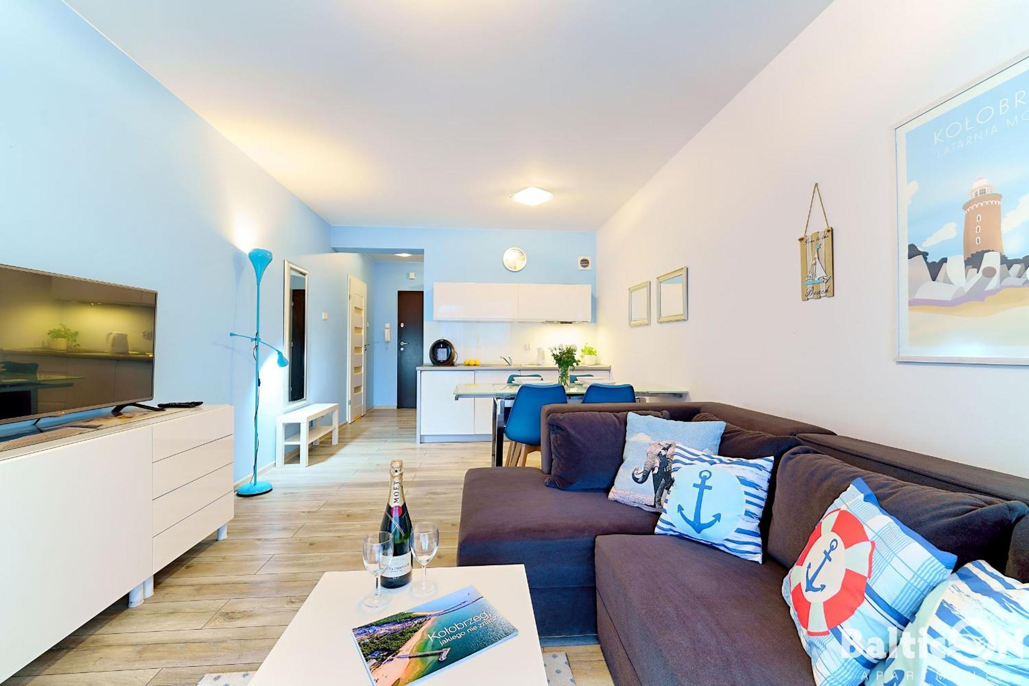 Apartamenty Balticon Polanki - Sauna, Fitness Inclusive - Basen Latem, Pool Im Sommer Kolberg Zimmer foto